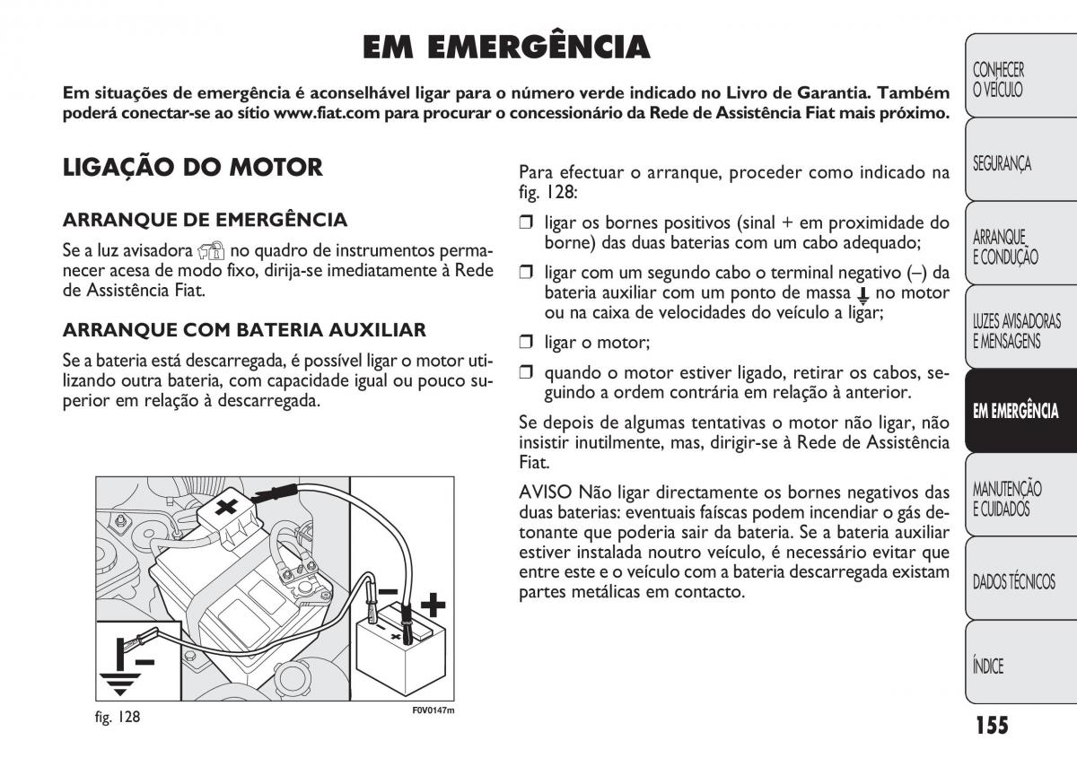 Fiat Doblo II 2 manual del propietario / page 159