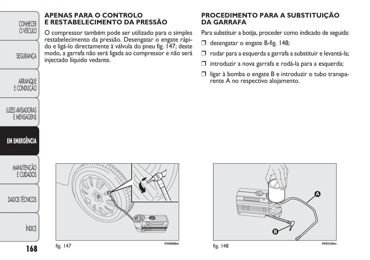 Fiat Doblo II 2 manual del propietario / page 172