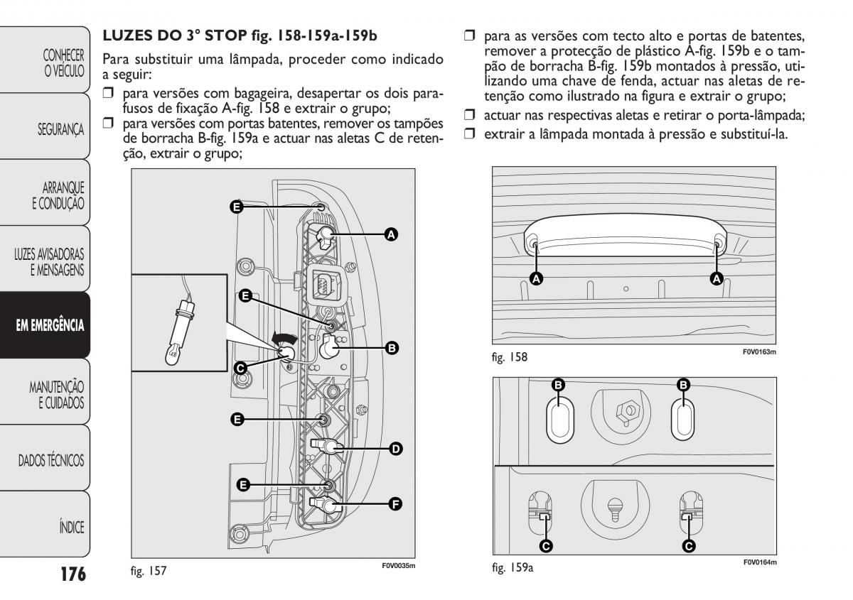 Fiat Doblo II 2 manual del propietario / page 180