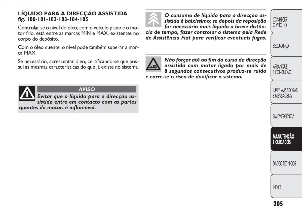 Fiat Doblo II 2 manual del propietario / page 209