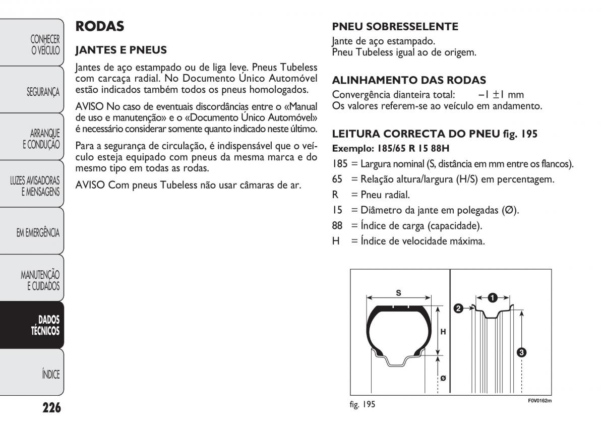 Fiat Doblo II 2 manual del propietario / page 230