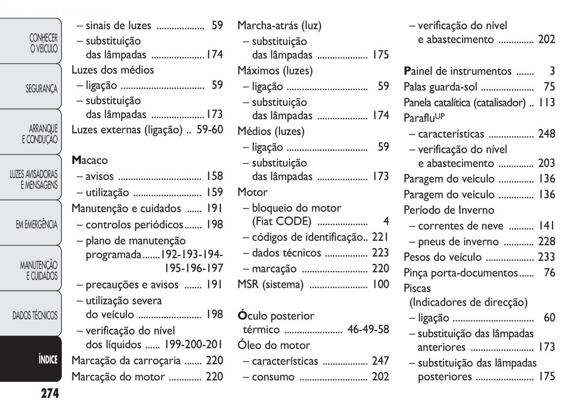 Fiat Doblo II 2 manual del propietario / page 278