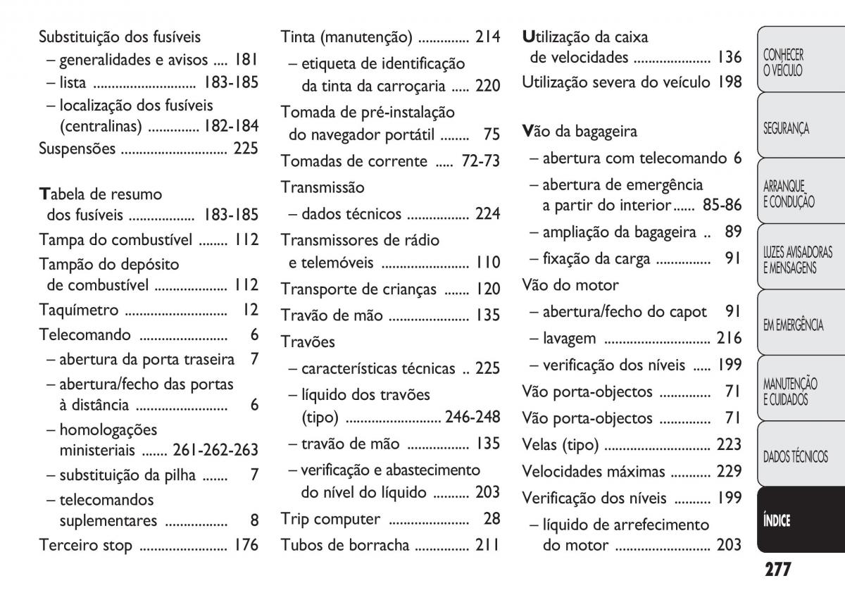 Fiat Doblo II 2 manual del propietario / page 281