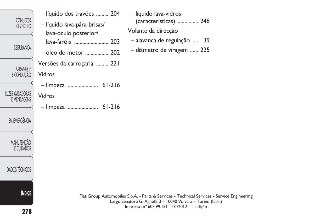 Fiat Doblo II 2 manual del propietario / page 282