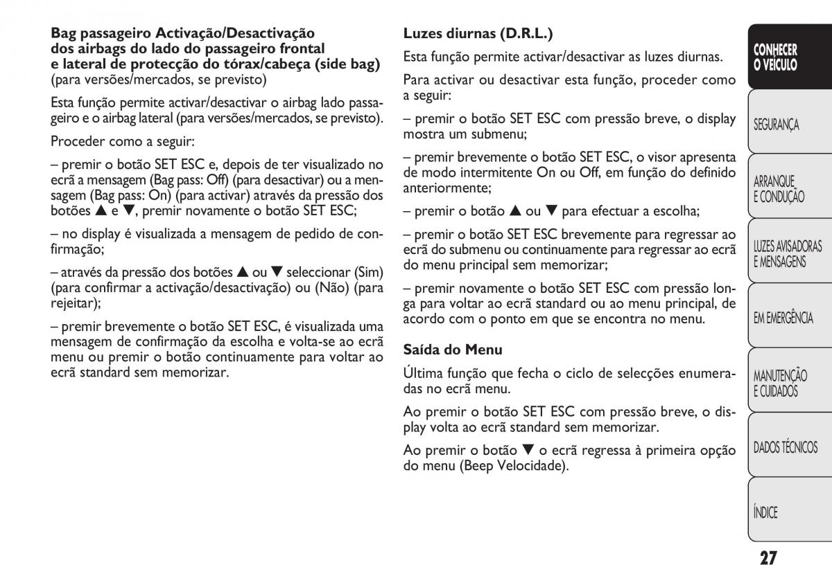 Fiat Doblo II 2 manual del propietario / page 31