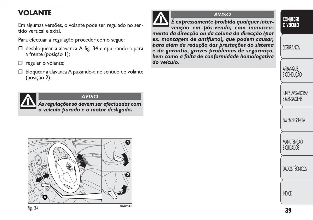 Fiat Doblo II 2 manual del propietario / page 43