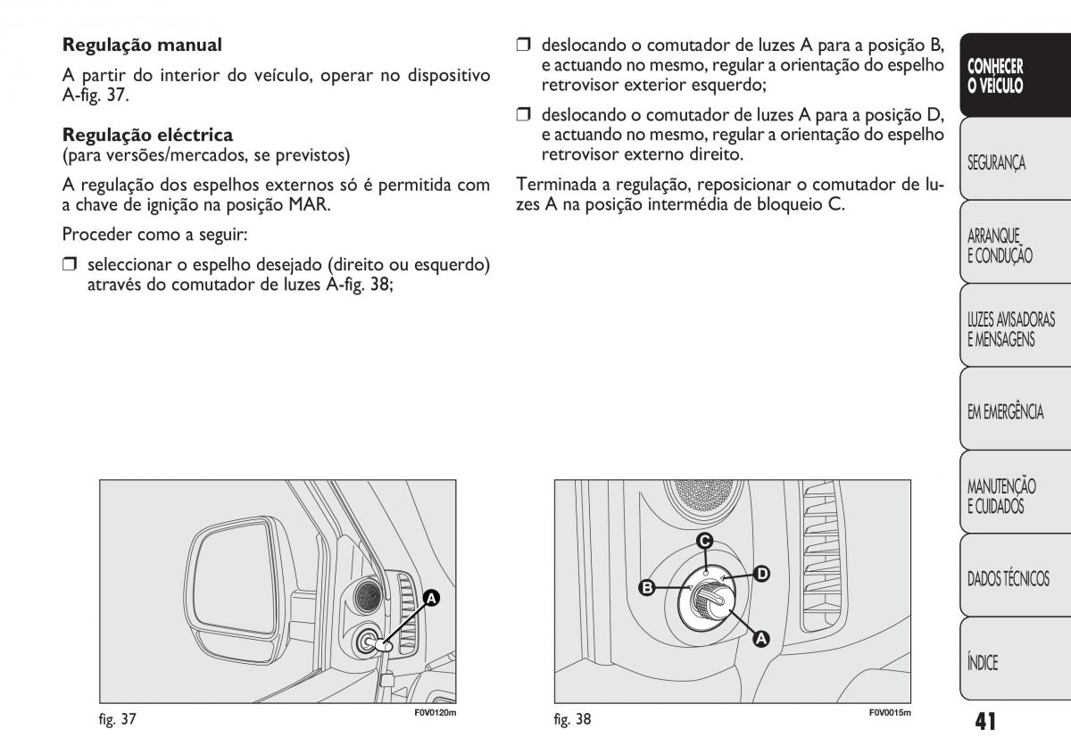 Fiat Doblo II 2 manual del propietario / page 45