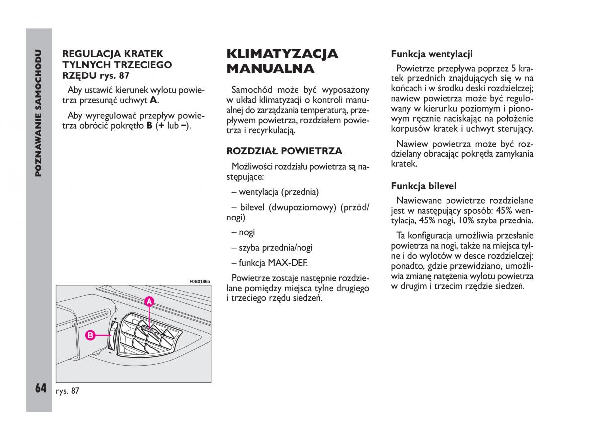 Fiat Ulysee II 2 instrukcja obslugi / page 65