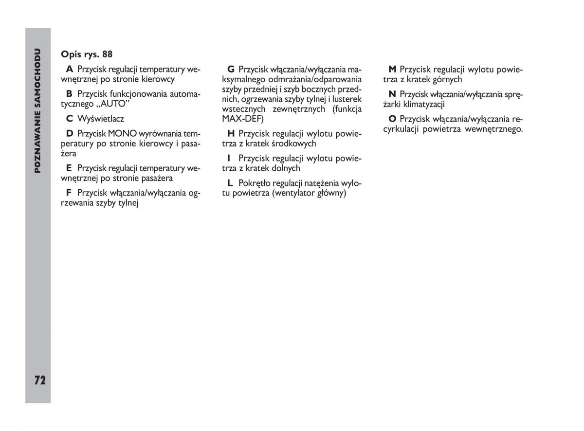 Fiat Ulysee II 2 instrukcja obslugi / page 73