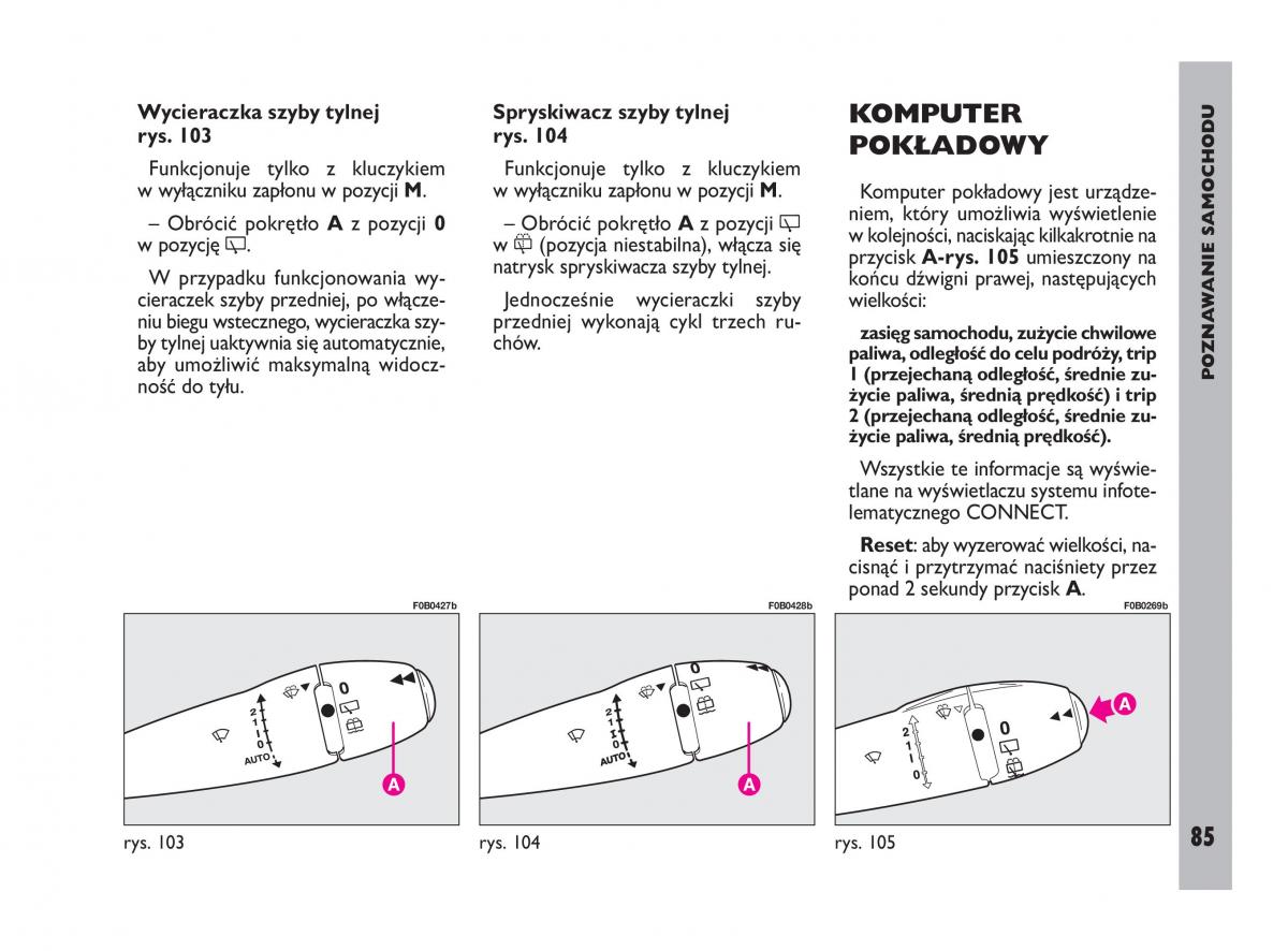 Fiat Ulysee II 2 instrukcja obslugi / page 86