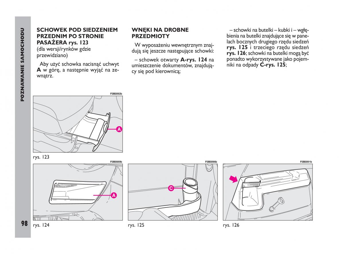 Fiat Ulysee II 2 instrukcja obslugi / page 99