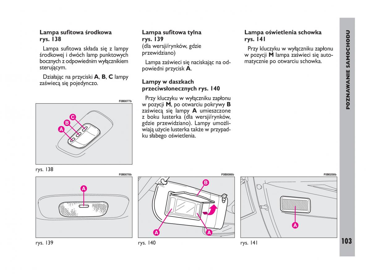 Fiat Ulysee II 2 instrukcja obslugi / page 104