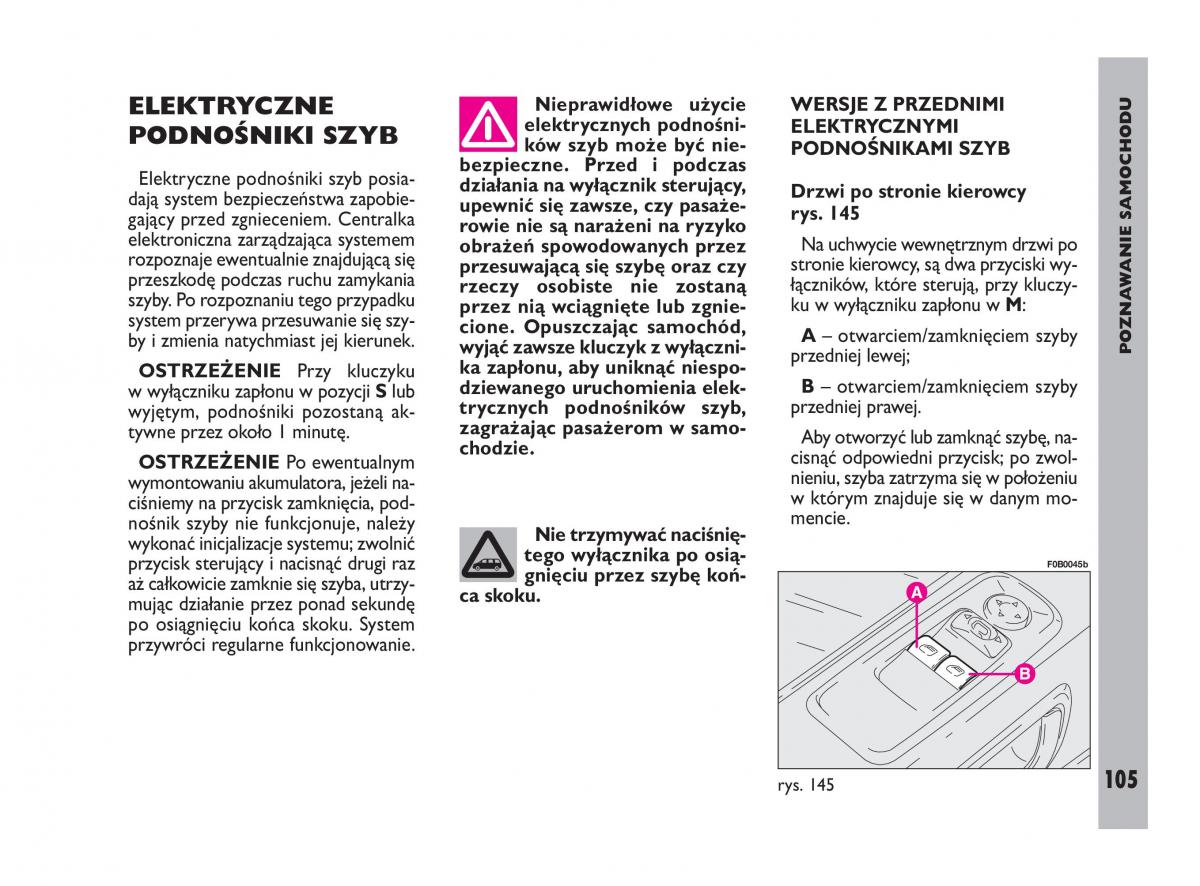 Fiat Ulysee II 2 instrukcja obslugi / page 106