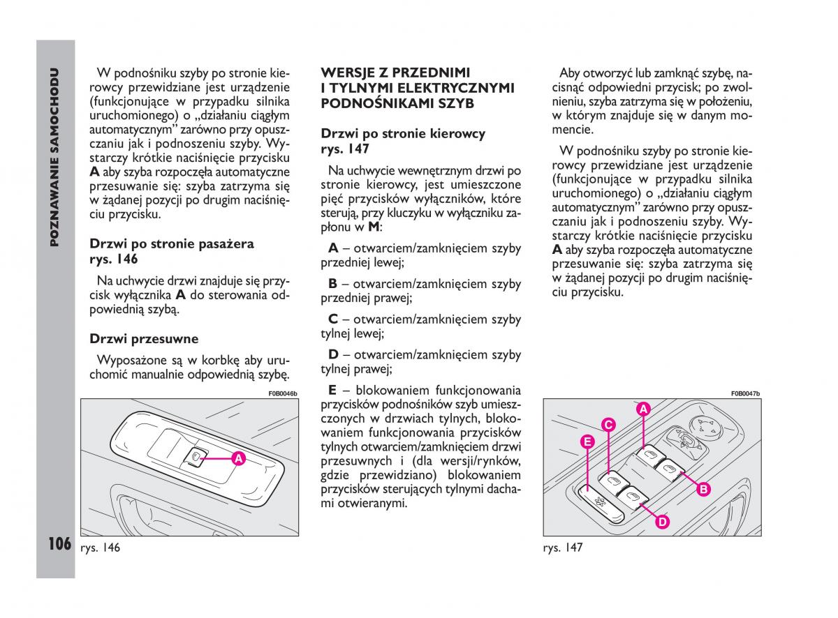 Fiat Ulysee II 2 instrukcja obslugi / page 107