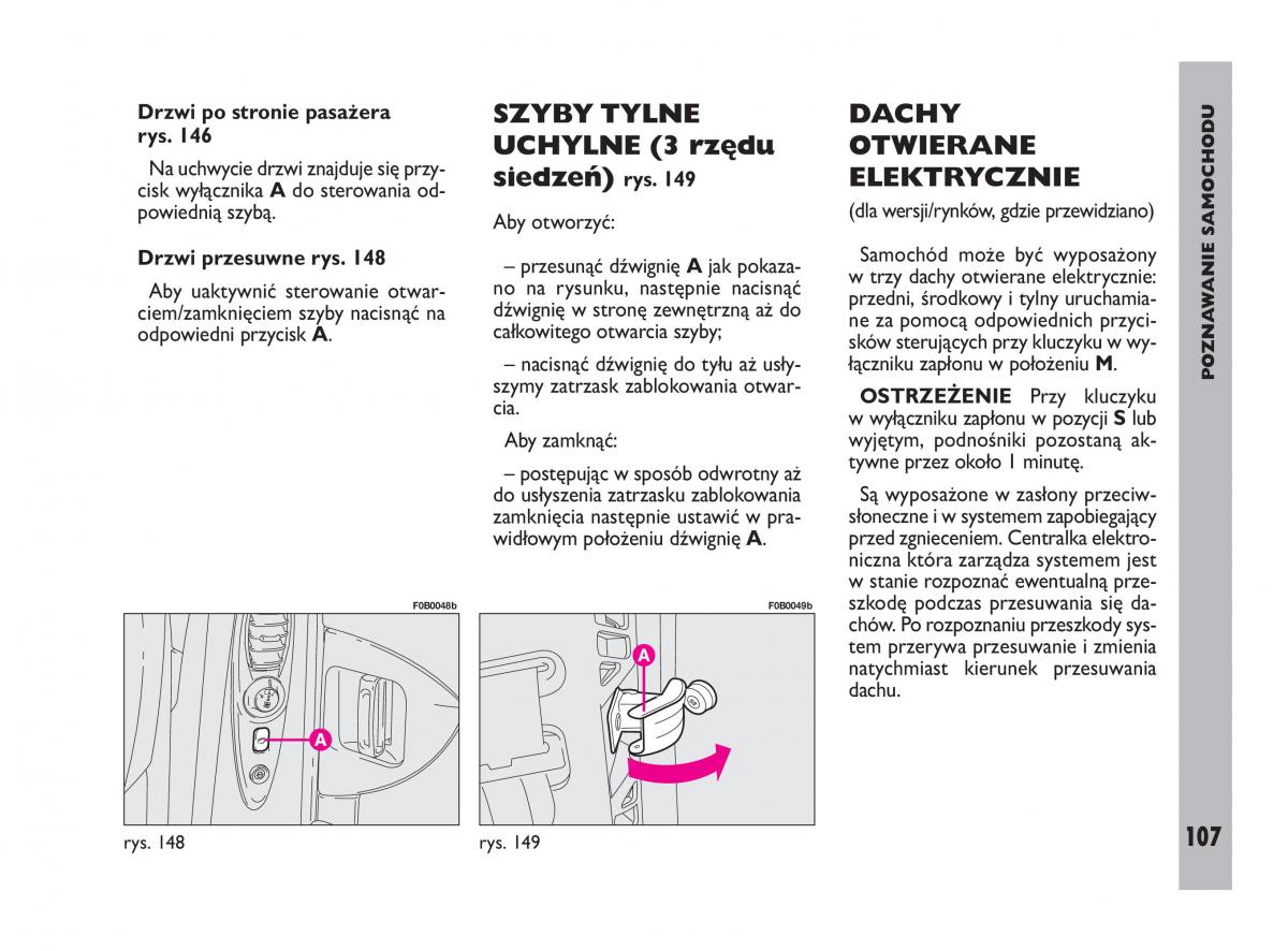 Fiat Ulysee II 2 instrukcja obslugi / page 108