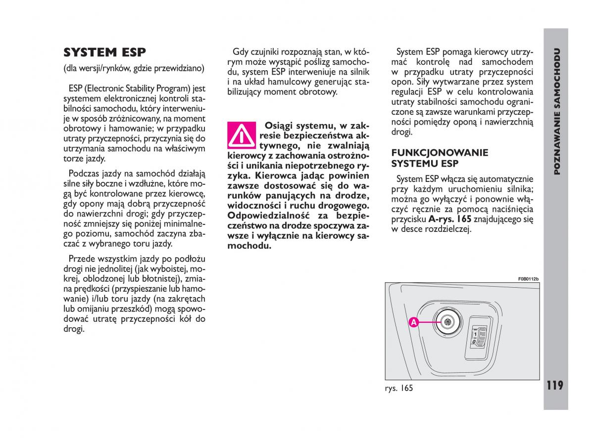 Fiat Ulysee II 2 instrukcja obslugi / page 120