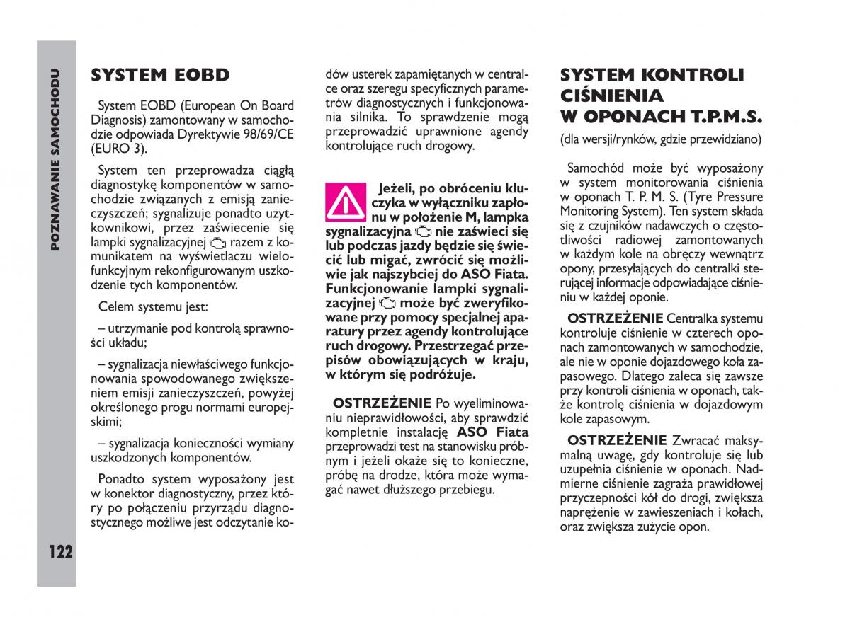 Fiat Ulysee II 2 instrukcja obslugi / page 123