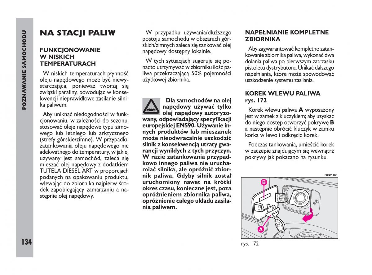 Fiat Ulysee II 2 instrukcja obslugi / page 135