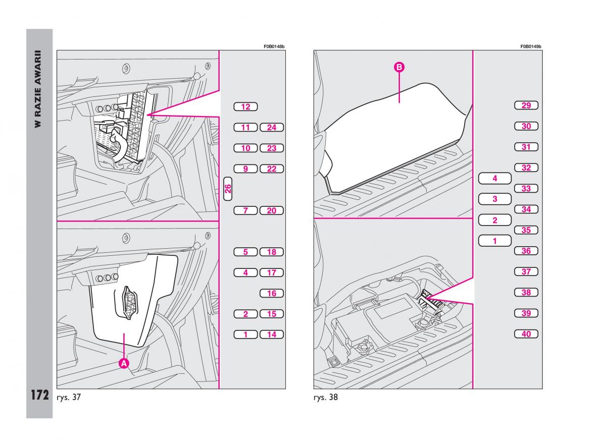 Fiat Ulysee II 2 instrukcja obslugi / page 173