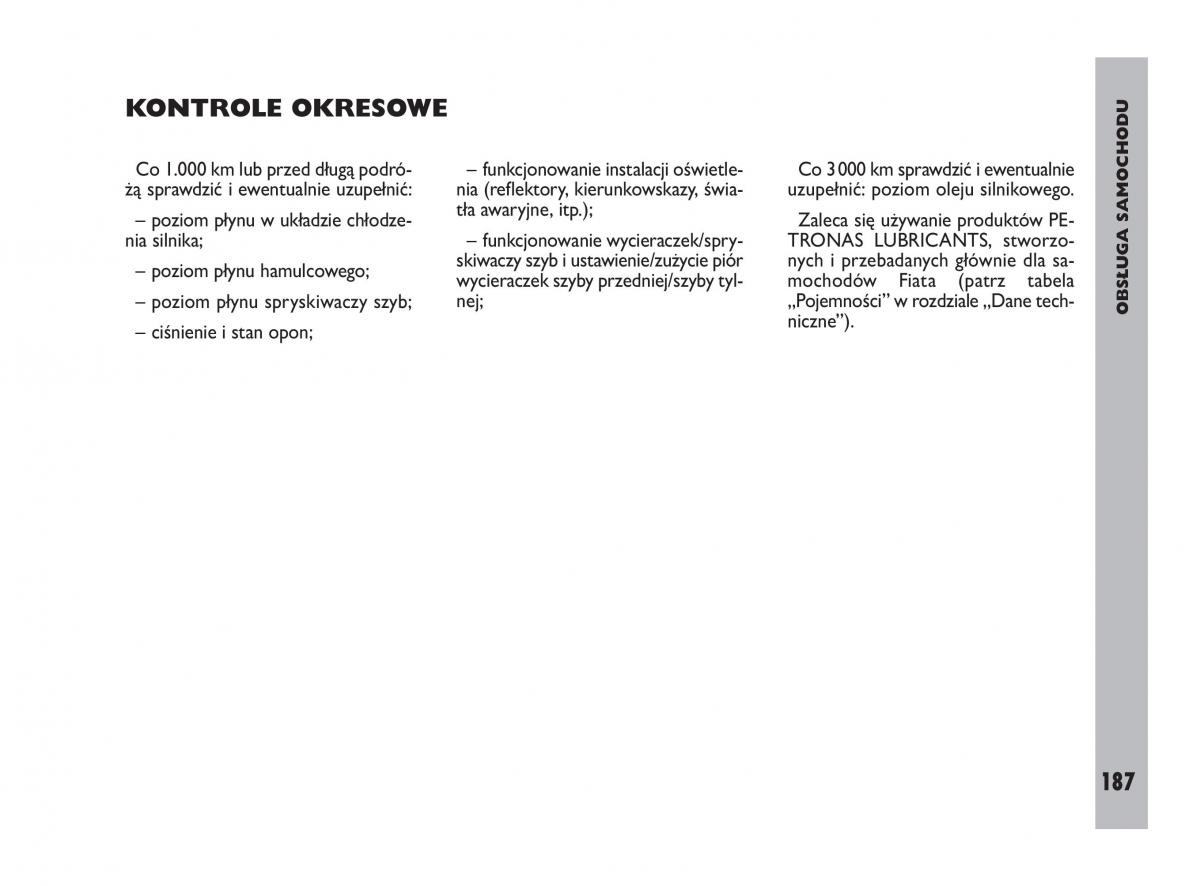 Fiat Ulysee II 2 instrukcja obslugi / page 188