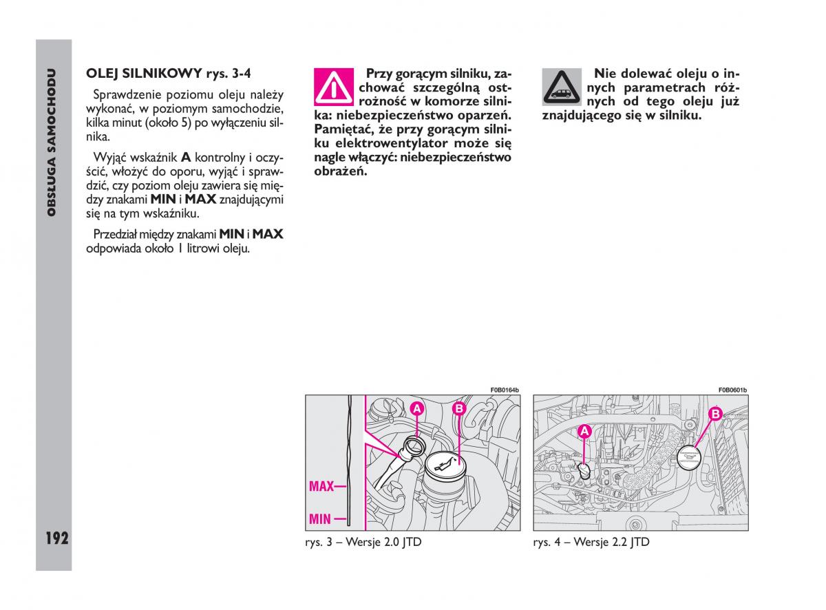 Fiat Ulysee II 2 instrukcja obslugi / page 193