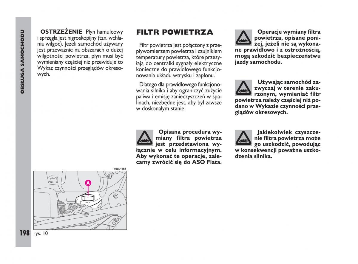 Fiat Ulysee II 2 instrukcja obslugi / page 199