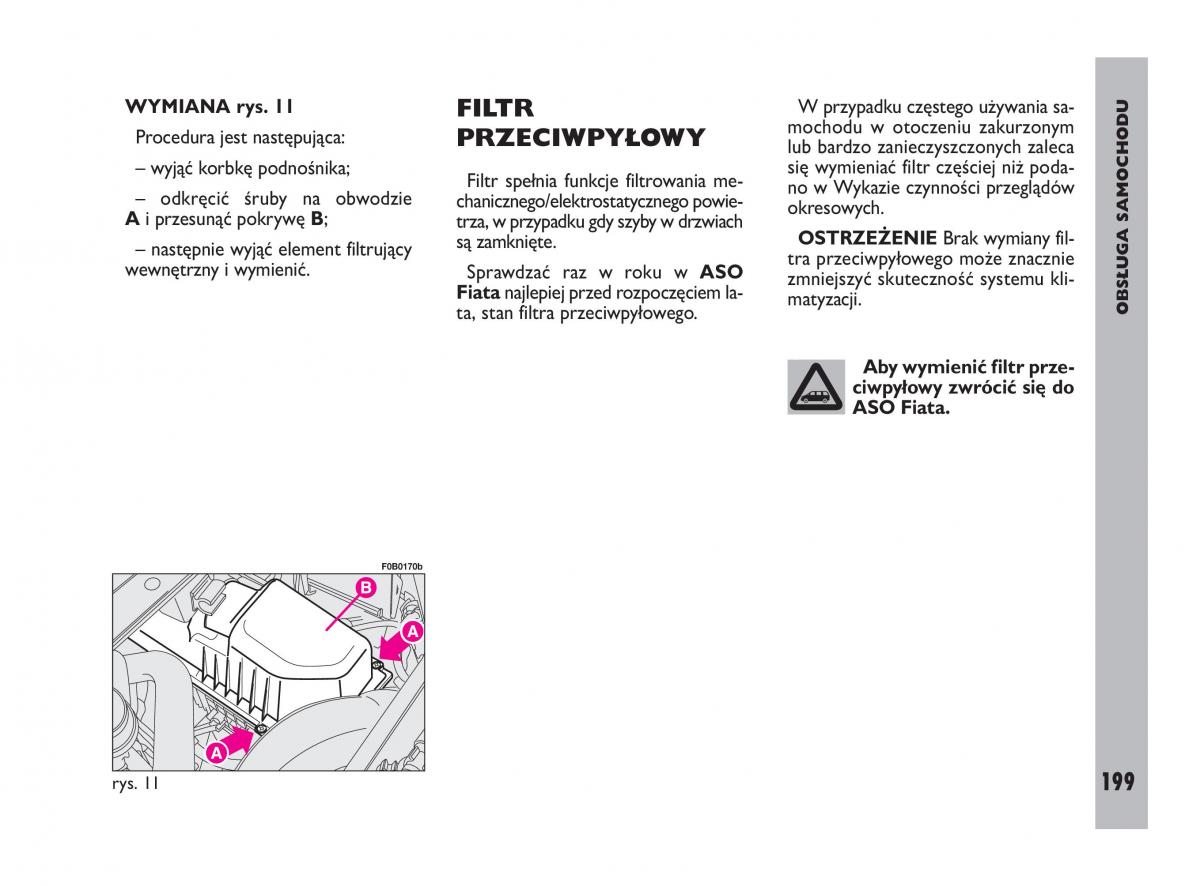 Fiat Ulysee II 2 instrukcja obslugi / page 200