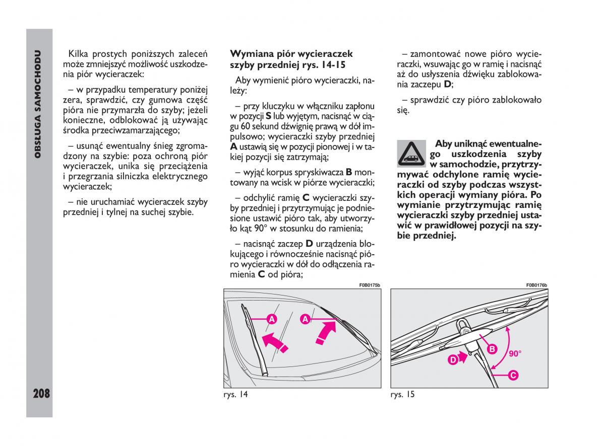 Fiat Ulysee II 2 instrukcja obslugi / page 209