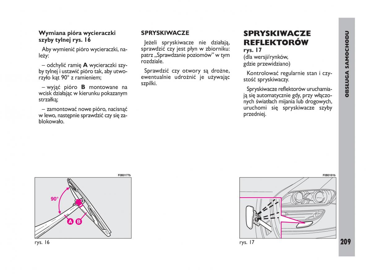 Fiat Ulysee II 2 instrukcja obslugi / page 210