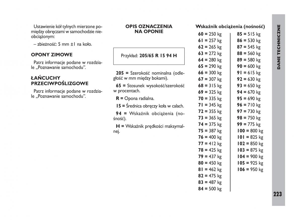 Fiat Ulysee II 2 instrukcja obslugi / page 224