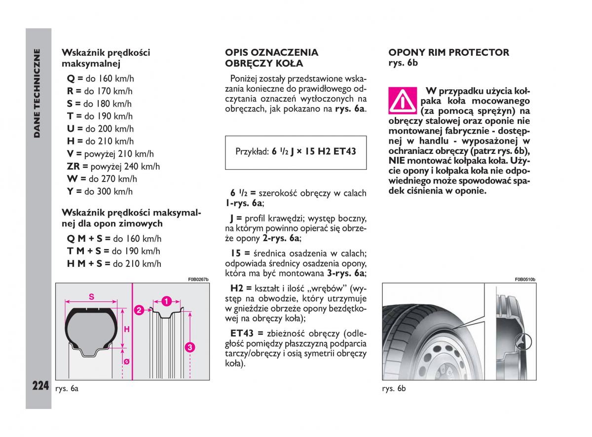 Fiat Ulysee II 2 instrukcja obslugi / page 225