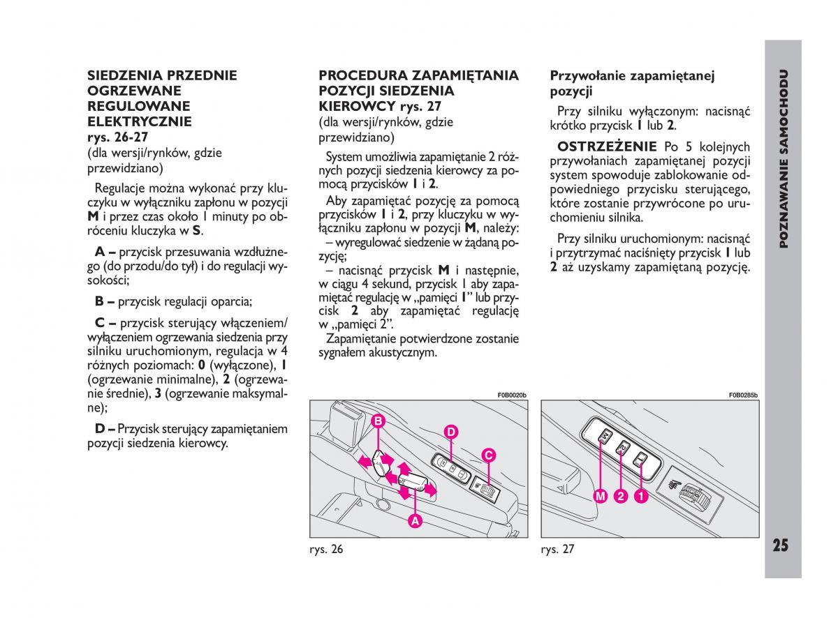 Fiat Ulysee II 2 instrukcja obslugi / page 26