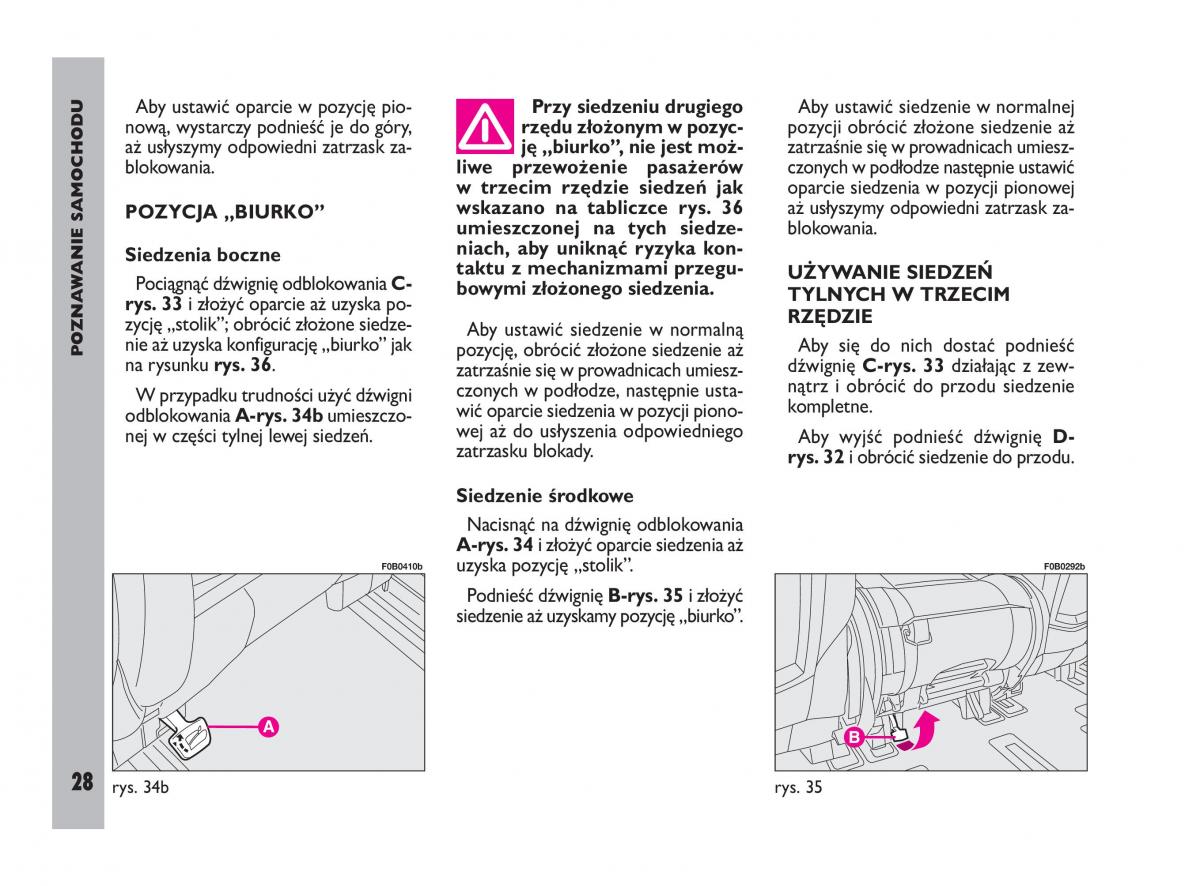 Fiat Ulysee II 2 instrukcja obslugi / page 29