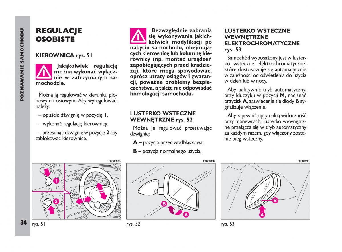 Fiat Ulysee II 2 instrukcja obslugi / page 35