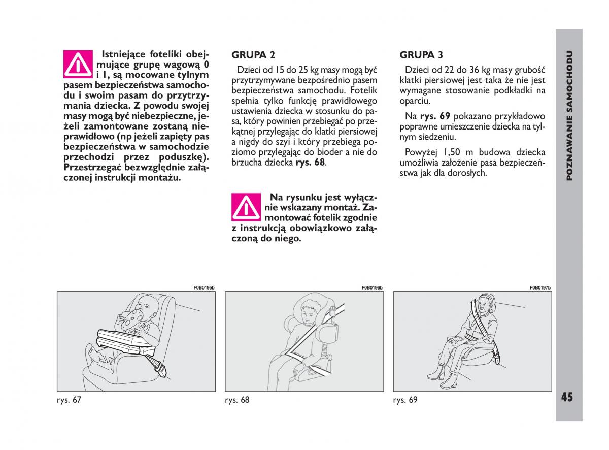 Fiat Ulysee II 2 instrukcja obslugi / page 46