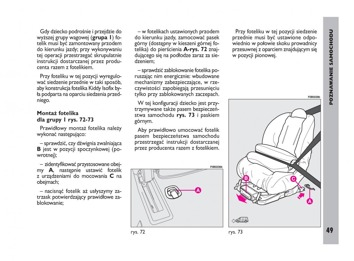 Fiat Ulysee II 2 instrukcja obslugi / page 50