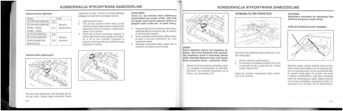 Hyundai XG25 XG30 instrukcja obslugi / page 82