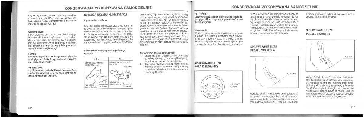 Hyundai XG25 XG30 instrukcja obslugi / page 85