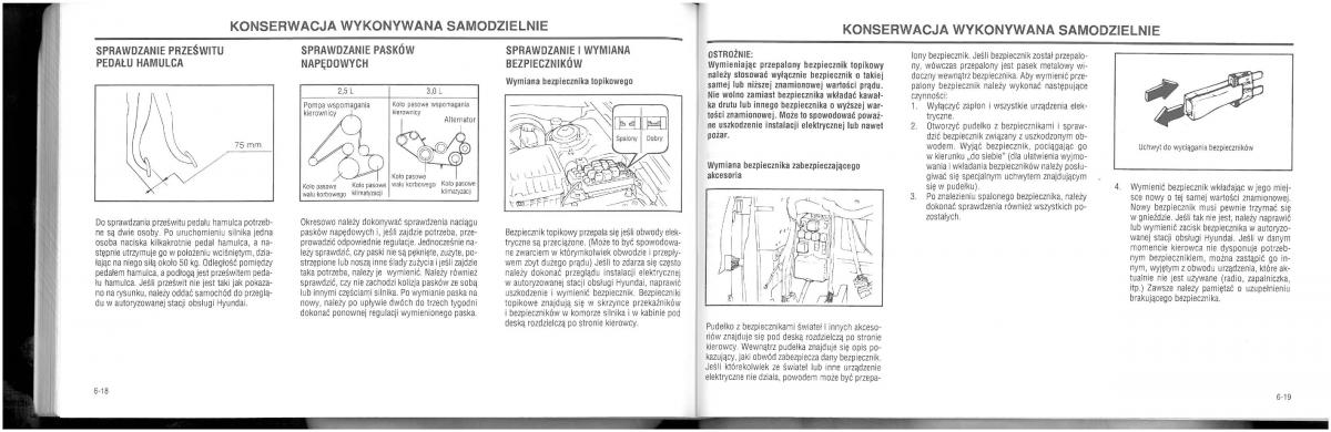 Hyundai XG25 XG30 instrukcja obslugi / page 86