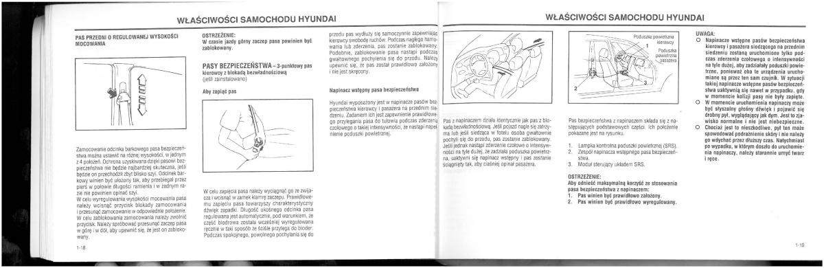 Hyundai XG25 XG30 instrukcja obslugi / page 15