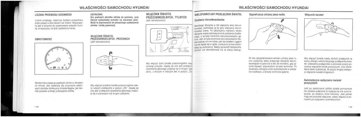 Hyundai XG25 XG30 instrukcja obslugi / page 23