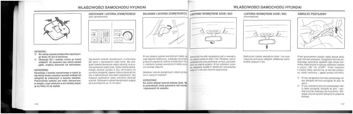 Hyundai XG25 XG30 instrukcja obslugi / page 29