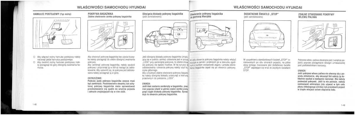 Hyundai XG25 XG30 instrukcja obslugi / page 30