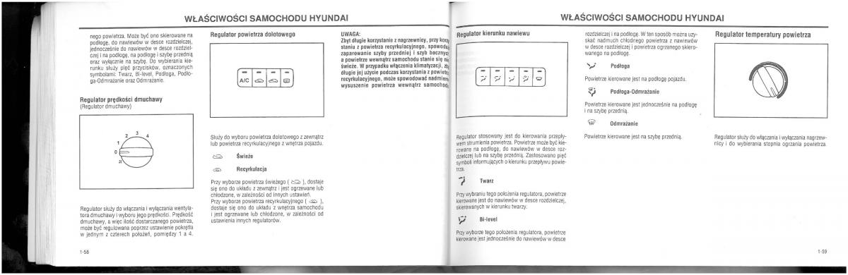 Hyundai XG25 XG30 instrukcja obslugi / page 35