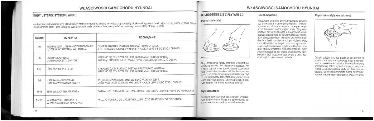 Hyundai XG25 XG30 instrukcja obslugi / page 50