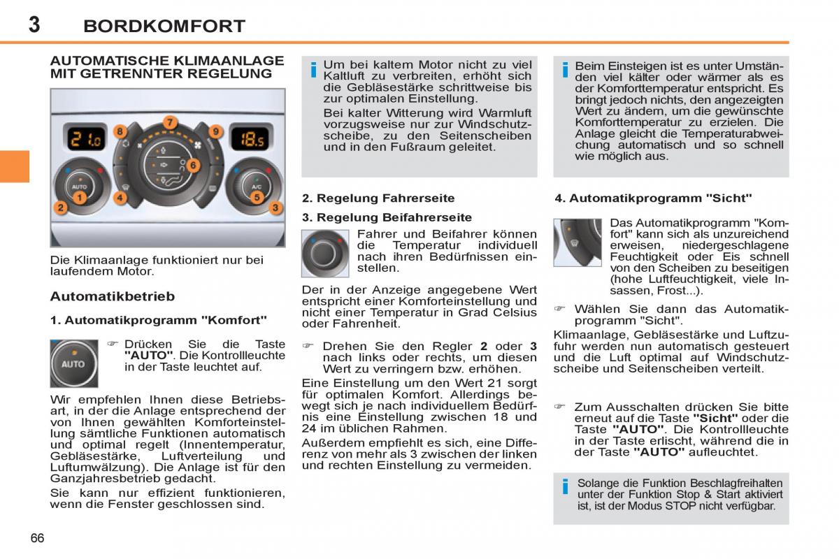 Peugeot 308 SW I 1 Handbuch / page 68