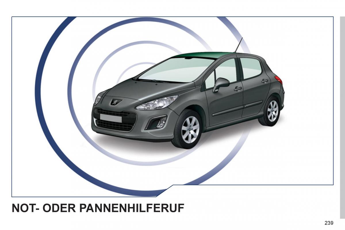 Peugeot 308 SW I 1 Handbuch / page 241