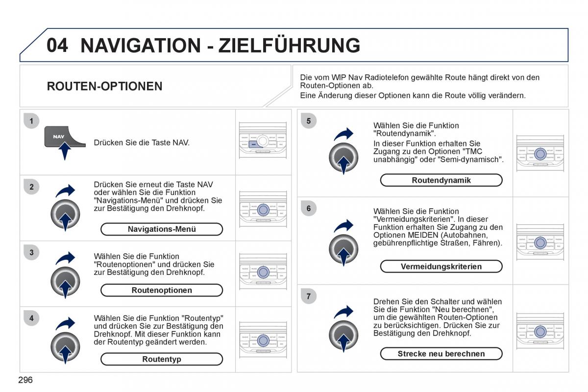 Peugeot 308 SW I 1 Handbuch / page 298