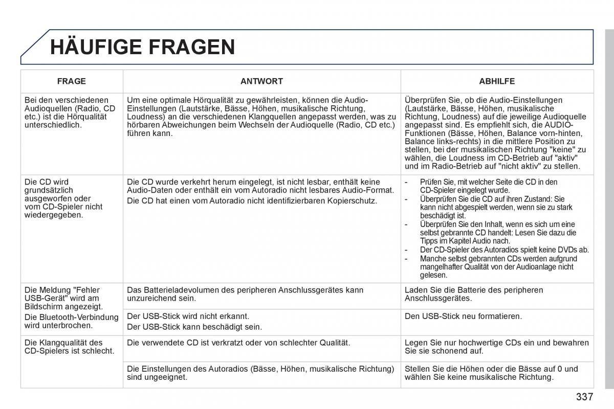 Peugeot 308 SW I 1 Handbuch / page 339