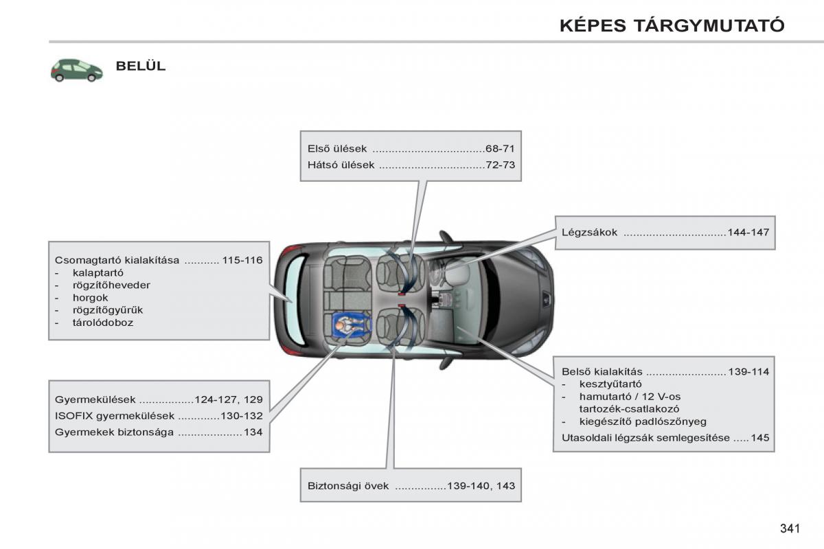 Peugeot 308 SW I 1 Kezelesi utmutato / page 343